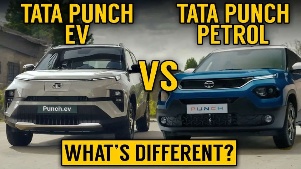 Tata Punch EV vs Tata Punch ICE